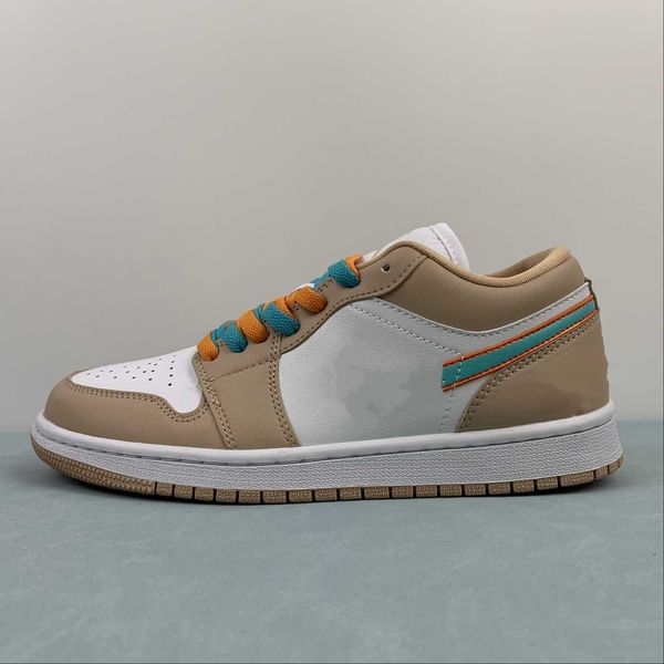 

basketball shoes jumpman 1 sunset haze bright citrus og 2023 release outdoor sneaker sports with original box
