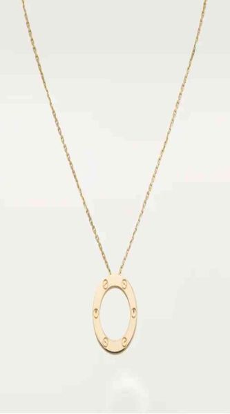 

designer competitive manufacture classic fashion screw ring round pendant love diamond pancake necklace luxury6939179, Silver