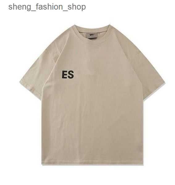 

designer essentail t shirt men&women shorts essent t-shirt casual printed sports suit essentia high street loose short sleeve essen 3 157g, White;black