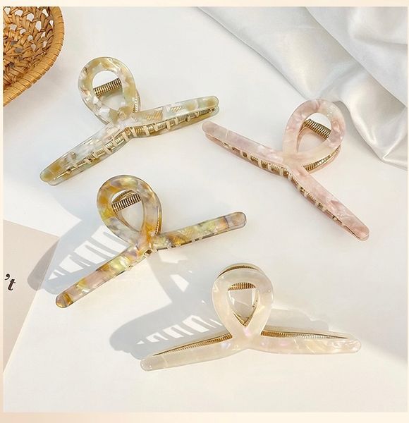 

ins style claw clip designer hair accessories for women strong claw hair clip