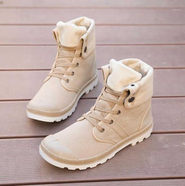 

canvas shoes men boots high ankle booties for male flats footwear casual spring autumn fashion black driving shoe drop ship12564093