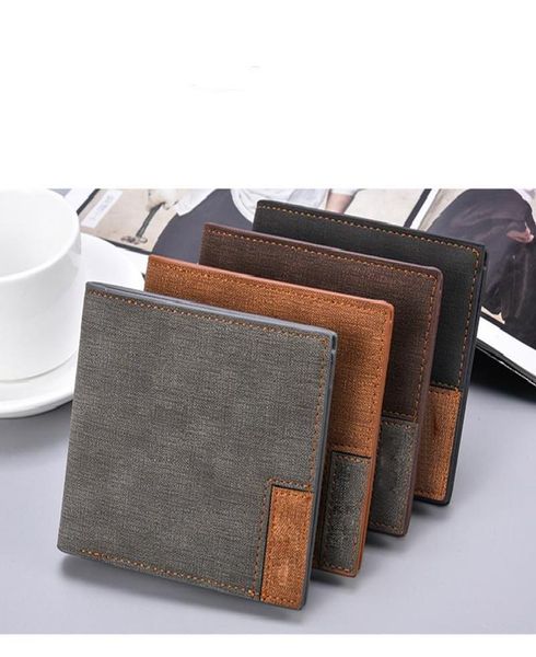 

wallets vintage man wallet male slim leather thin money dollar card holder purses5969063, Red;black