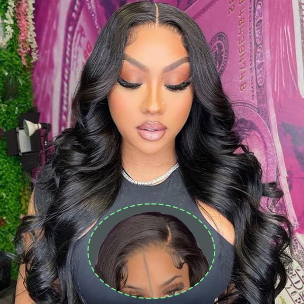 

glueless wig human hair ready to wear and go preplucked 4x4 body wave lace closure wig hd transparent lace wigs human hair sale, Black;brown