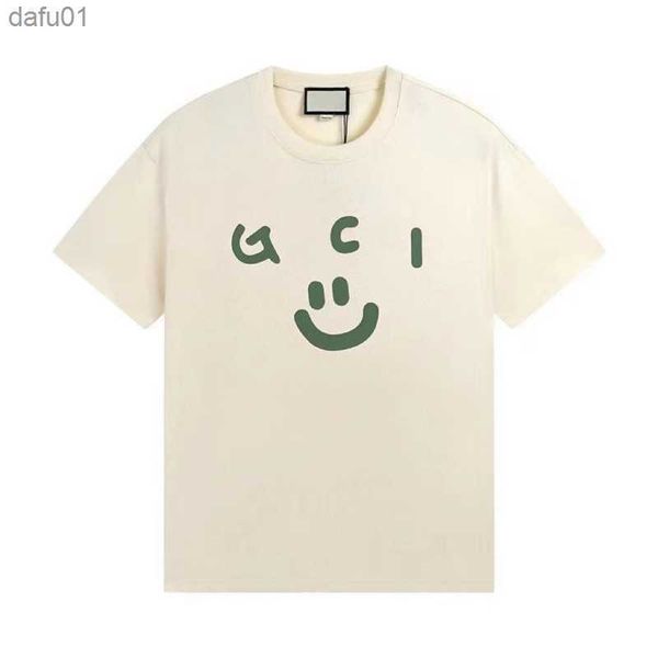 

mens t shirt mens shirts designers shirt same outdoor pure cotton t shirt printed round neck short-sleeved casual sports shirt luxury couple, White;black