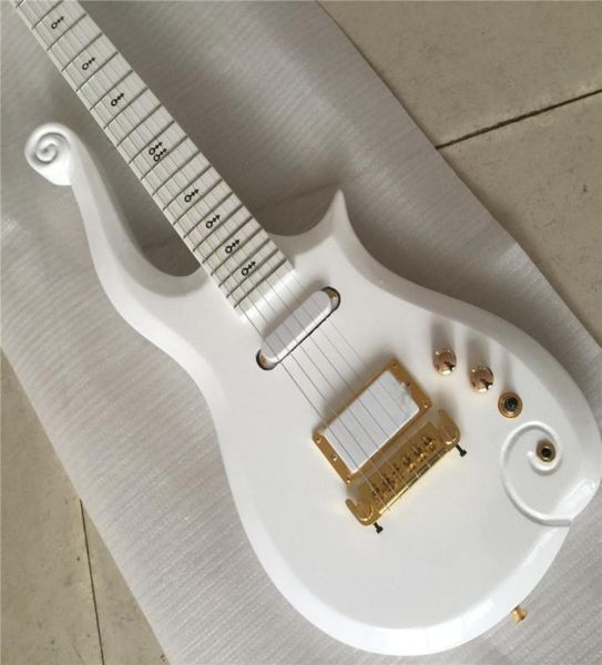 

prince cloud electric guitarwhite electric guitar with maple fingerboard neck with alder body electric guitars7796632