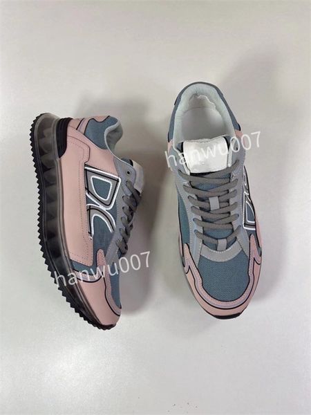 

2023designer shoes low high sneakers casual women shoes sports breathable flexible soft comfortable real leather woman trainers, Black