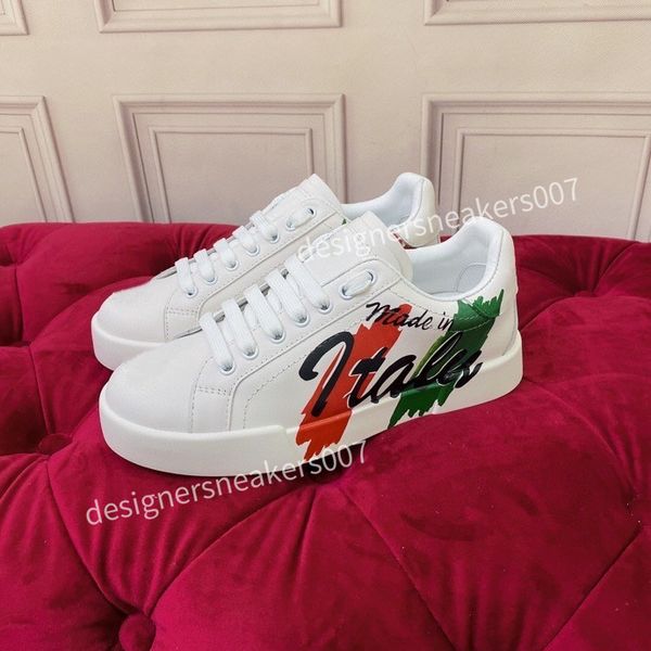 

2023new designer mans womans shoe leather lace up men fashion platform oversized sneakers white black mens womens luxury casual shoes