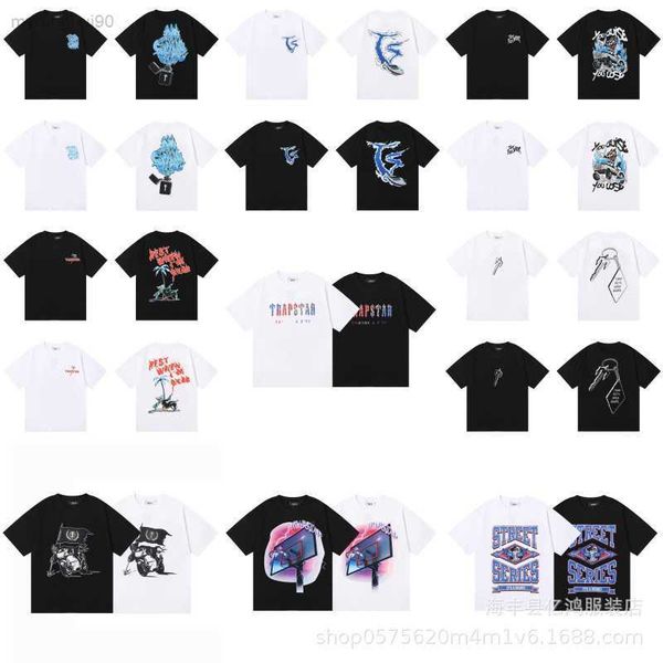 

22ss designer t shirt of luxury brand palm angels pa clothing spray letter short sleeve spring summer tide men and women tee linl, White;black