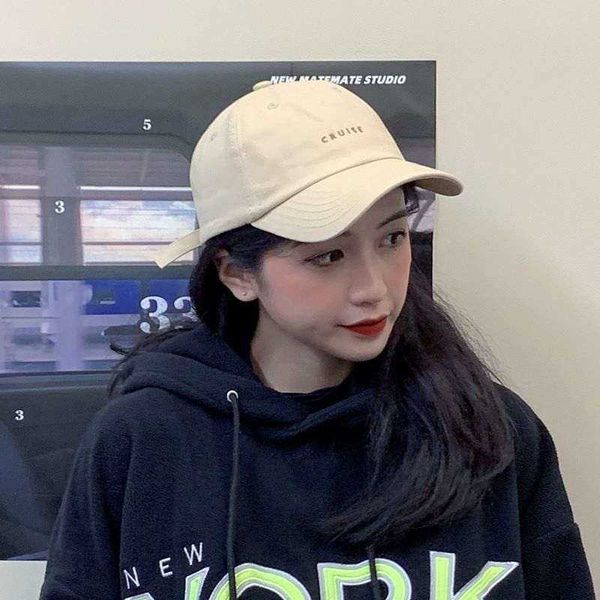 

fashion summer ns letter cap women's net red soft baseball cap trendy korean version casual and versatile hat with small face, Blue;gray