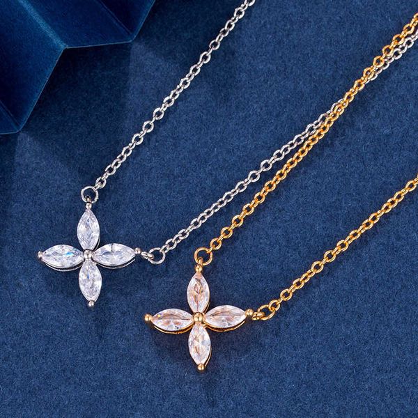 

high-quality tiffayffay s925 sterling silver women's four-leaf grass horse-eye precision productiffayon fashion light luxury small crow, Golden;silver
