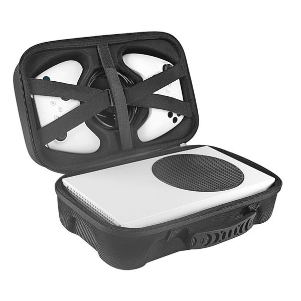 

organizer eva carrying case for xbox series s console storage bag portable travel protective cases for xbox seriess controller accessories