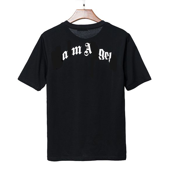 

palm angel pa palm summer loose tees fashion casual shirt luxurys clothing street cute shirts men women couple t shirts 0086, White;black