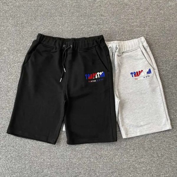 

men's t-shirts t shirts trapstar drawstring cotton shorts casual 2023 men woman outdoor quality summer pants leisure trend fashion, White;black
