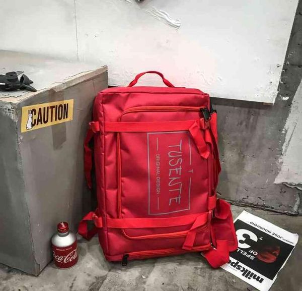 

duffle bags travel bag men039s and women039s large capacity travel luggage short haul portable multifunctional backpack tra3833076