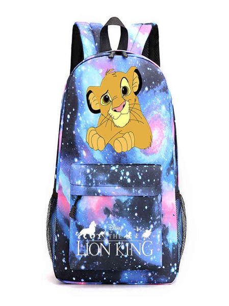 

the lion king starry sky solid color children039s student backpack6359877