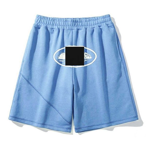 

men's shorts pocket alcatraz casual pants knee length clothing pants loose corteiz ship print shorts fashion hip hop skateboarding casu, White;black