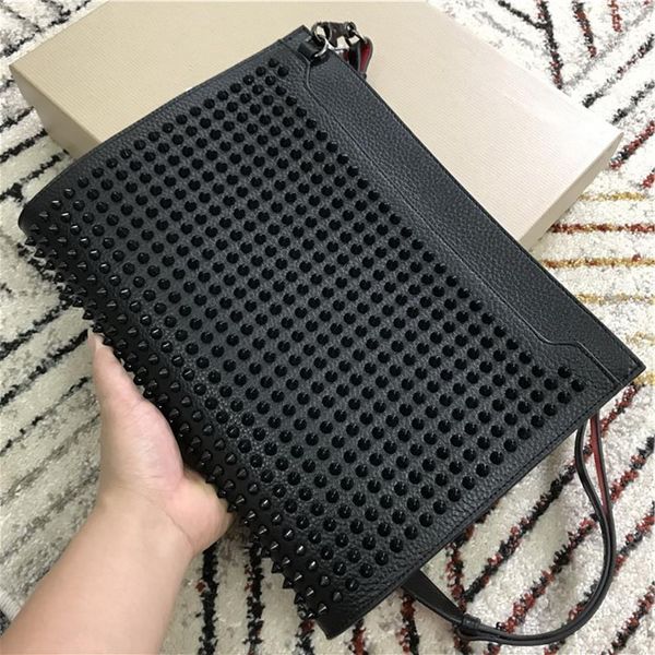 

fashion women evening shoulder bag genuine leather rivets spikes bow crossbody men bags tote designer handbags small306f
