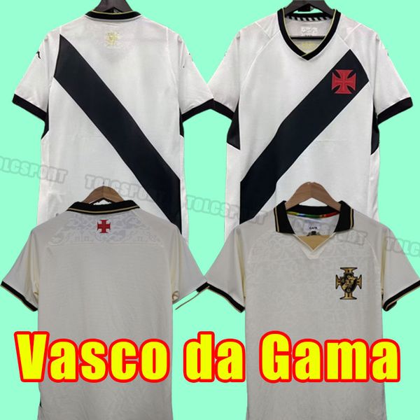 

23/24 vasco da gama soccer jerseys respeito e diversidade shirts maxi rios paulinho fabiano muriq 2023 2024 alex teixeira eguinaldo football, Black;yellow