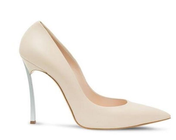 

lttl handmade women fashion heels pointed toe pumps 12 cm blade heels slip on stilettos party dress heels zapatos mujer plus 43 lj4885281, Black