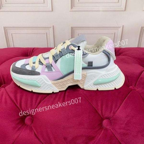 

new designer mans shoes leather lace up men fashion platform oversized sneakers white black mens womens luxury casual shoes2023