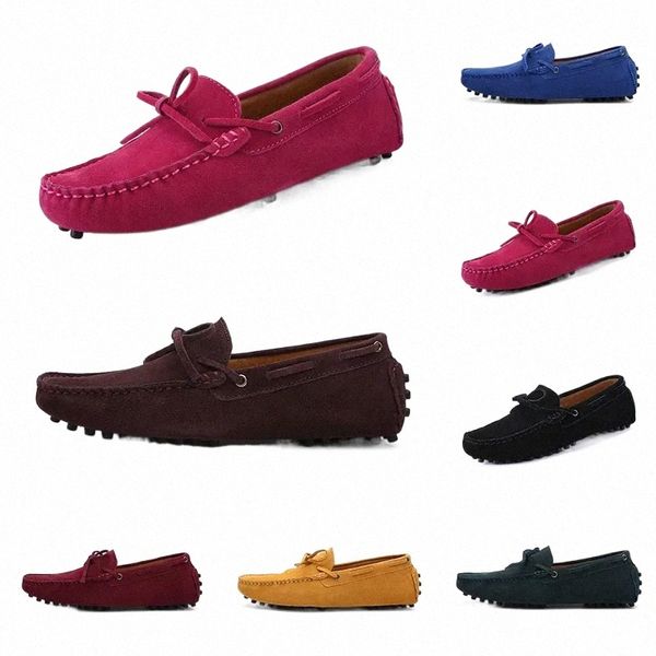 

men casual shoes espadrilles triple black navy brown wine red green orange coffee mahogany mens sneakers outdoor jogging walking nine x4v2#