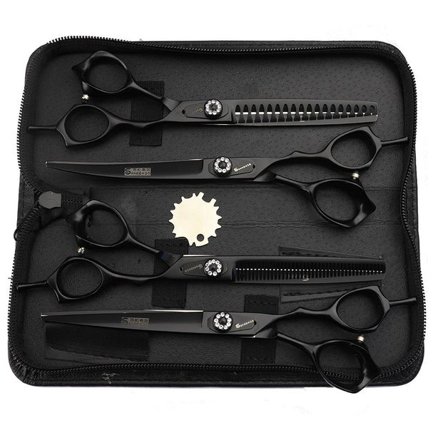 

shears new 7 inch hairdressing scissors chunker for professional japanese barber thinning set hair cutting scissors set barber shop