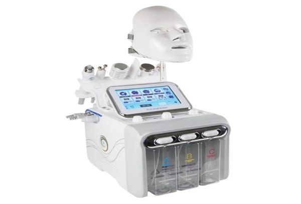 

h2o2 new designed skin tage removal beauty equipment multifunction machine 7 in 1 ultrasonic h2o2 hydrogen 12kg with led mask2090727