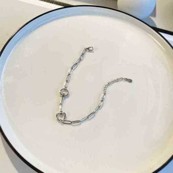 

50% off designer jewelry bracelet necklace ring sterling ancient horse rank buckle bracelet personalized hip hop wind rope bracelet trend, Black