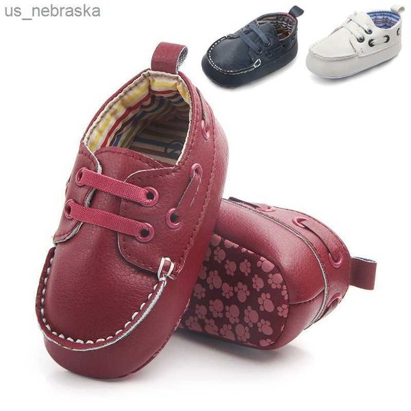 

newborn baby prewalker girls boys vintage casual shoes pu leather nonslip softsole infant toddler first walkers 018m baptism l230518