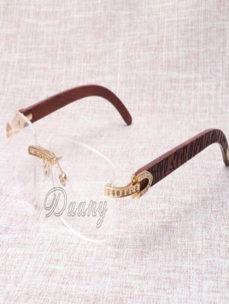 

new frameless square frames t3524012 white lenses natural wooden stripes mirror legs frames for men and women eyeglassessize1337946, Silver