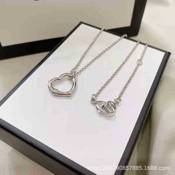 

new 2023 designer jewelry bracelet necklace ring full body hollow out three-dimensional love hand femalenew jewellery, Silver