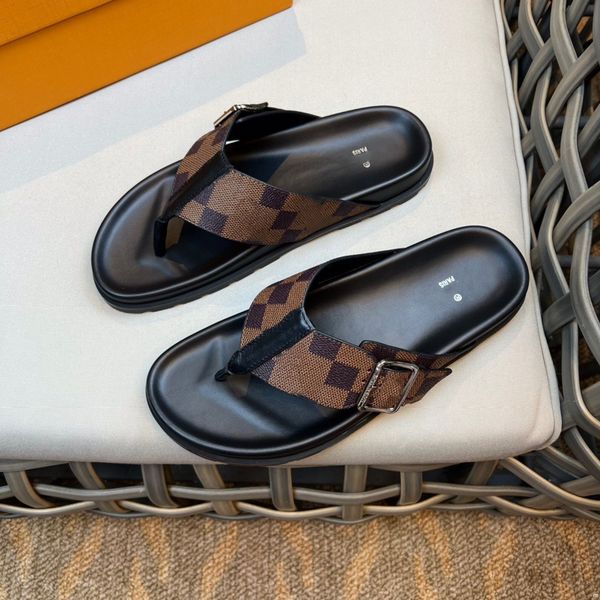 

30model designer men's slippers new men's home slippers eva slippers summer luxurious indoor thickened bathroom couple shoes four, Black