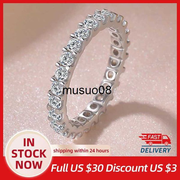 

band rings s925 silver rings for women cubic zirconia ring bridal wedding engagement trendy jewelry j230602