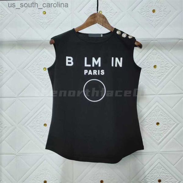 

camis women clothes tank womens designer t shirt black white summer short sleeve ladies clothing size s-l l230522