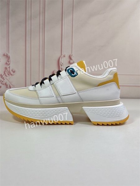 

2023new men designer shoes lace low high sneakers casual womens shoe sports breathable flexible soft comfortable real leather woman trainers, Black