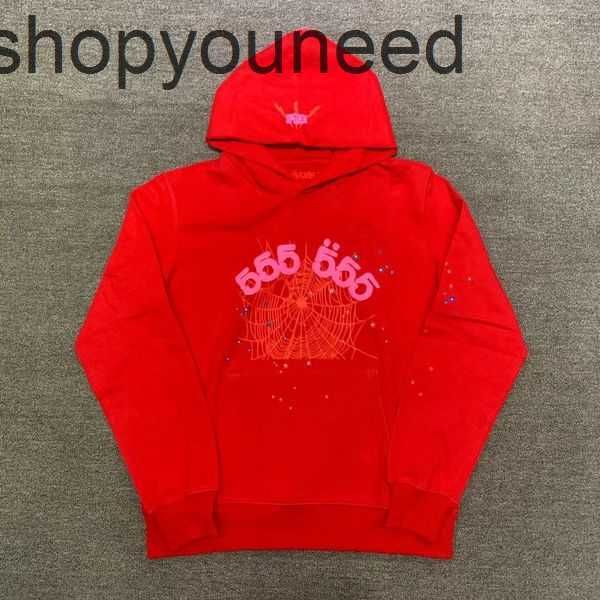 

designer men's hoodies sweatshirts red spder young thug angel shoe printing spider web black hoodie uobnnk7