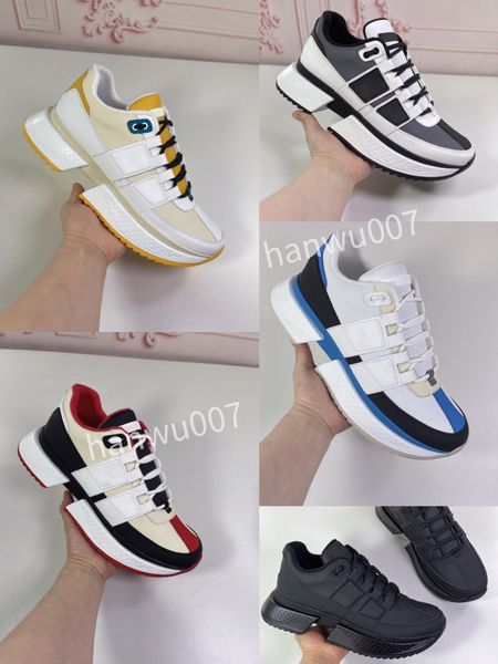 

new womens designer shoes lace low high sneakers casual womens shoe sports breathable flexible soft comfortable real leather woman trainers, Black