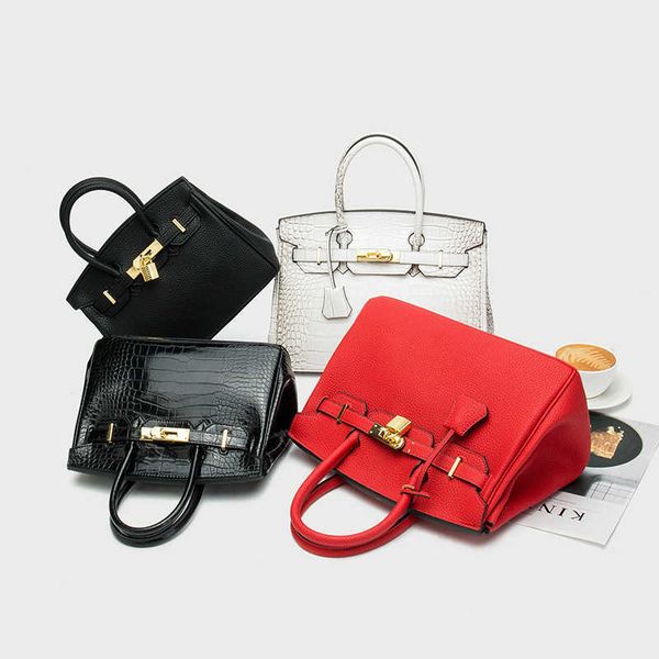 

totes birkins h family bags designer handmade 2023 women's litchi handbagqq qq