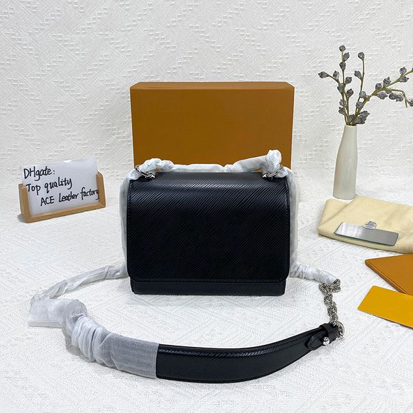 

designer shoulder bag 19cm l21118 luxury genuine leather crossbody bag with box