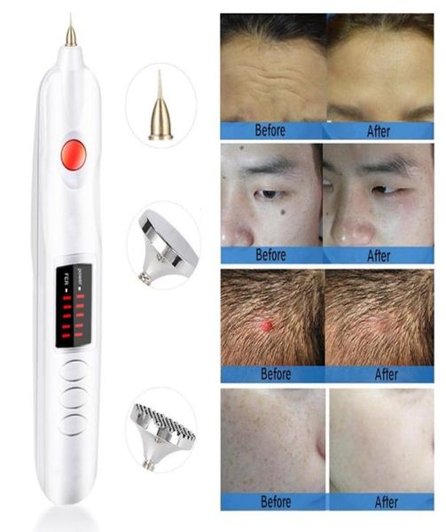

mini laser plasma pen eyelid lifting face lift needle spot removal face freckle wart wrinkle tattoo remover skin care home use bea9084910, Black