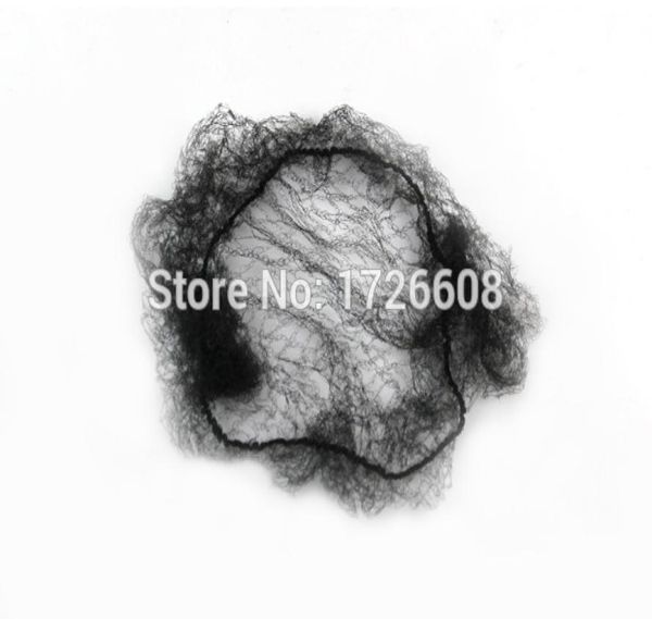 

largest size 70cm nylon hair net dance recital buns hair extension weaving cap black hairnets5332563, Black;brown
