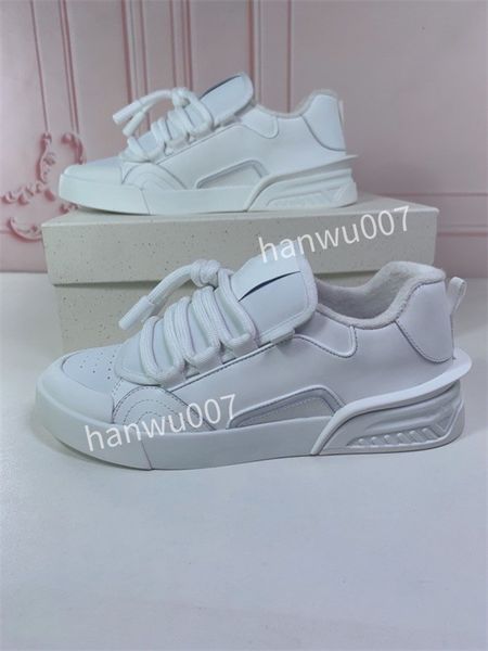 

new men designer shoes low high sneakers casual womens shoe sports breathable flexible soft comfortable real leather woman trainers2023, Black