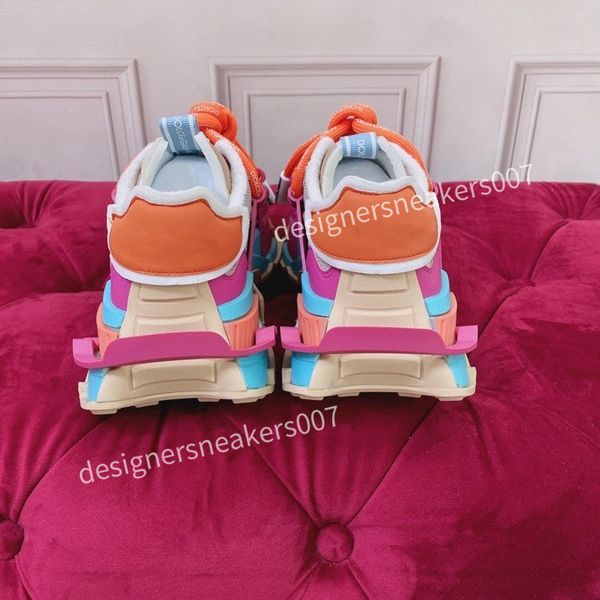 

new designer womans shoe leather lace up men fashion platform oversized sneakers white black mens womens luxury casual shoes