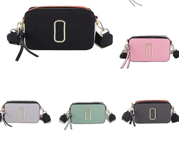 

new shoulder bags multicolor camera bag designer handbags women wide straps s wallet brand crossbody flap womens bag