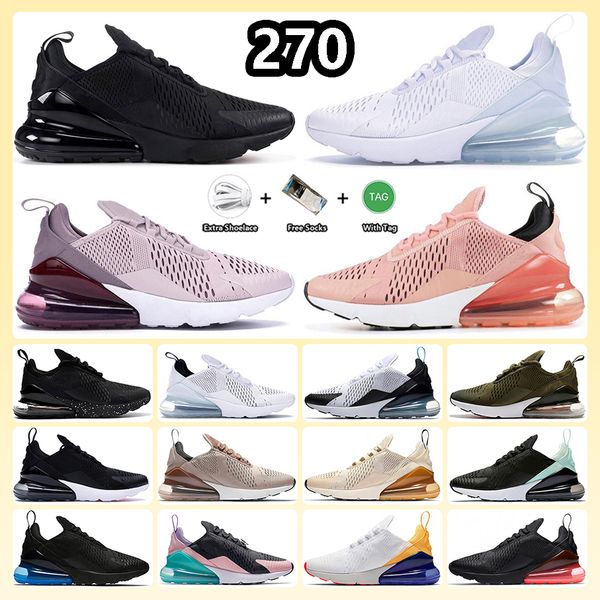 

designer 270 running shoes triple black dot triple white anthracite light orewood brown barely rose p blue coral stardust 270s outdoor sneak