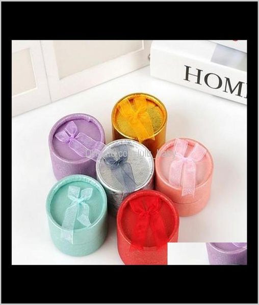 

bow knot box 53cm cardboard paper 60pcs lot christmas package rings earrings present display vuuvi 85uro8026993, Black;white