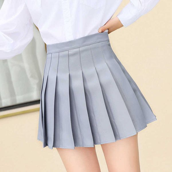 

sale summer fashion pleated skirt short skirt women casual aline mini lattice skirt jzzo, Black