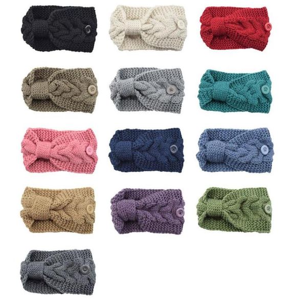 

women knitted woven elactic hair bands fashion crochet turban headwear headbands can color wear headwea6669508, Silver