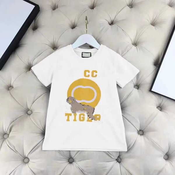 

designer baby kids t shirts clothing boys girls summer luxury brand tshirts children t-shirts kid designers tees classic letter printed clot, Blue