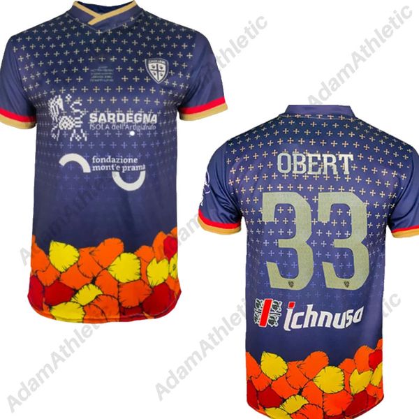 

cagliari jersey 2023 sant efisio special edition cagliari calcio football shirts rog pavoletti nandez lapadula viola obert jerseys 2023 2024, Black;yellow